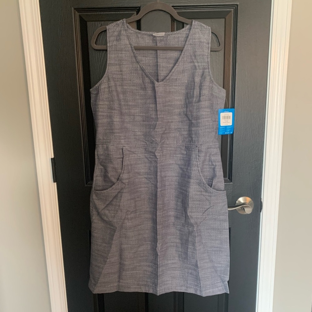 Columbia Organic Cotton Chambray Sleeveless Norgate Dress